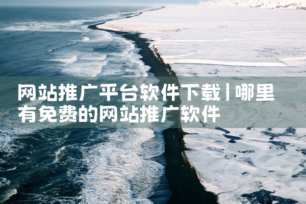 网站推广平台软件下载
