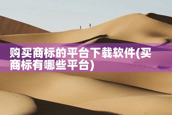 购买商标的平台下载软件